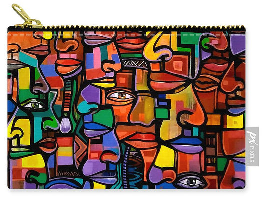 All Faces - Zip Pouch