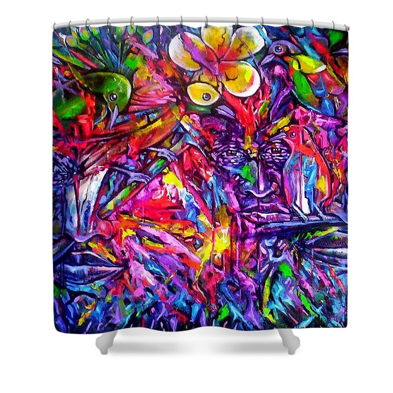 Abstract 2 - Shower Curtain