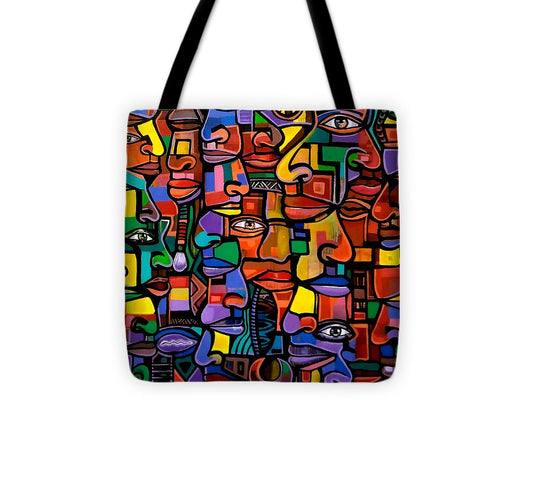 All Faces - Tote Bag