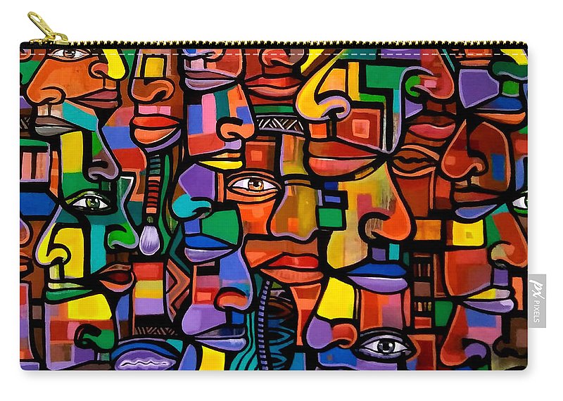 All Faces - Zip Pouch